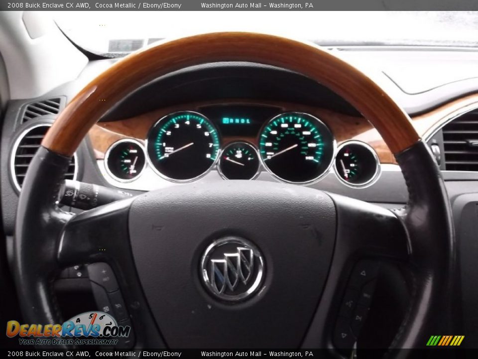 2008 Buick Enclave CX AWD Cocoa Metallic / Ebony/Ebony Photo #15