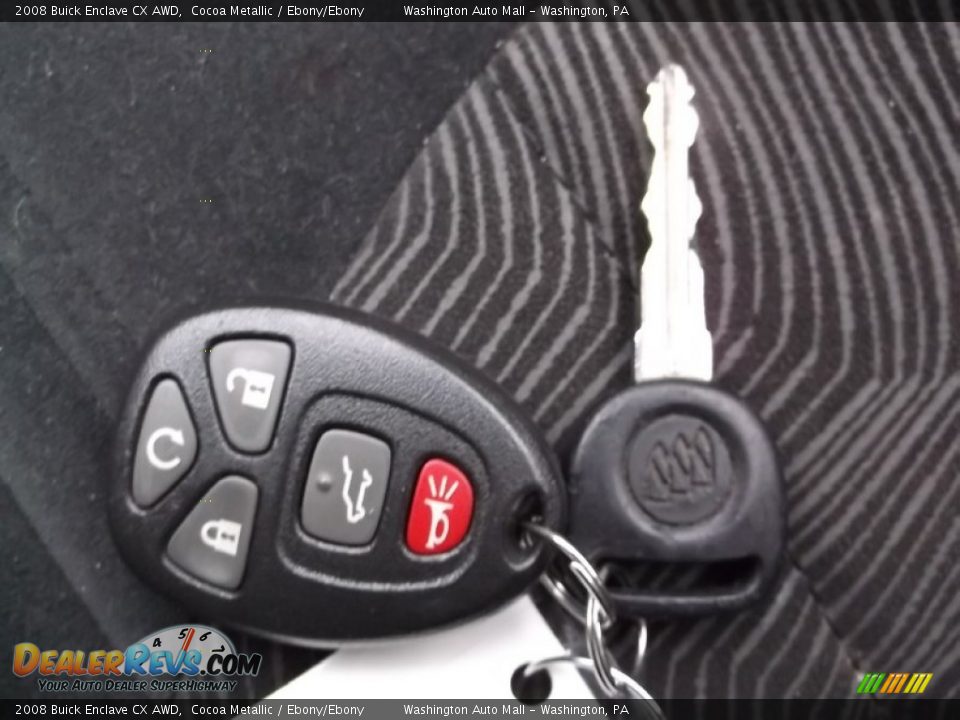 2008 Buick Enclave CX AWD Cocoa Metallic / Ebony/Ebony Photo #18
