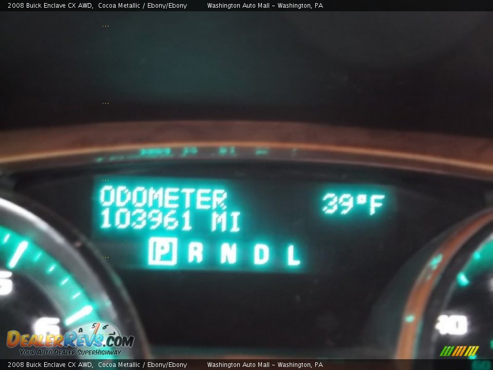 2008 Buick Enclave CX AWD Cocoa Metallic / Ebony/Ebony Photo #20