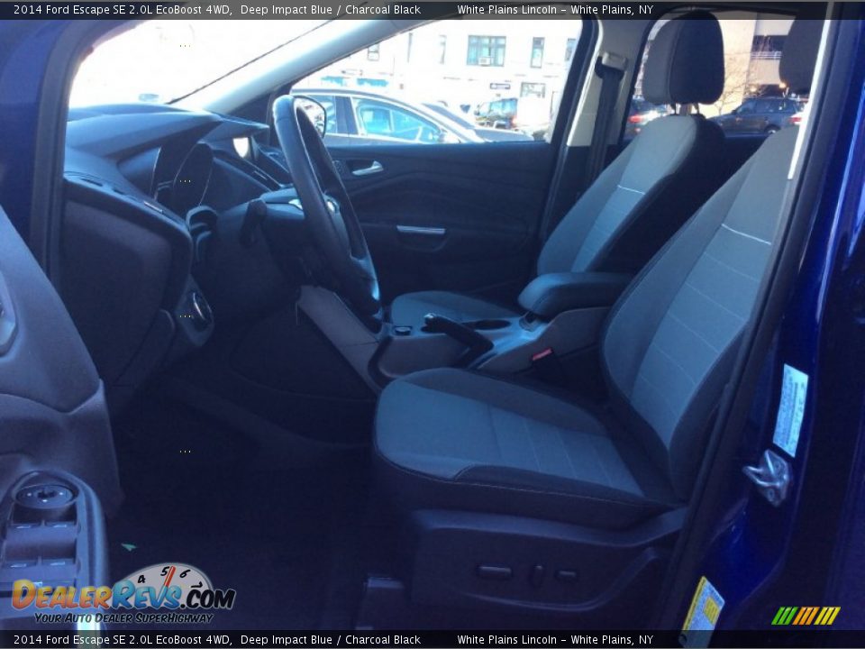2014 Ford Escape SE 2.0L EcoBoost 4WD Deep Impact Blue / Charcoal Black Photo #10