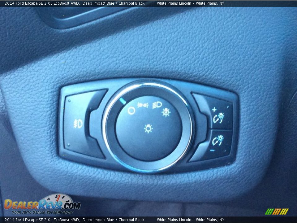 2014 Ford Escape SE 2.0L EcoBoost 4WD Deep Impact Blue / Charcoal Black Photo #12