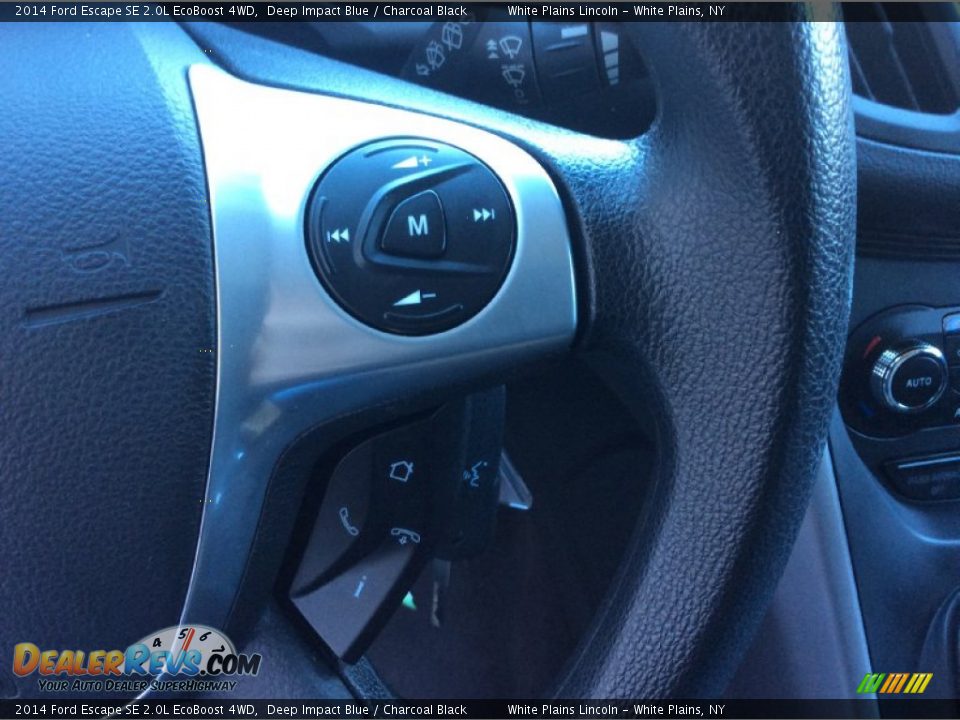2014 Ford Escape SE 2.0L EcoBoost 4WD Deep Impact Blue / Charcoal Black Photo #16