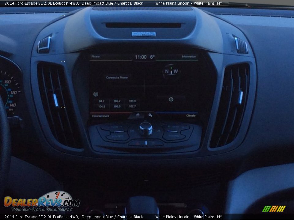 2014 Ford Escape SE 2.0L EcoBoost 4WD Deep Impact Blue / Charcoal Black Photo #18