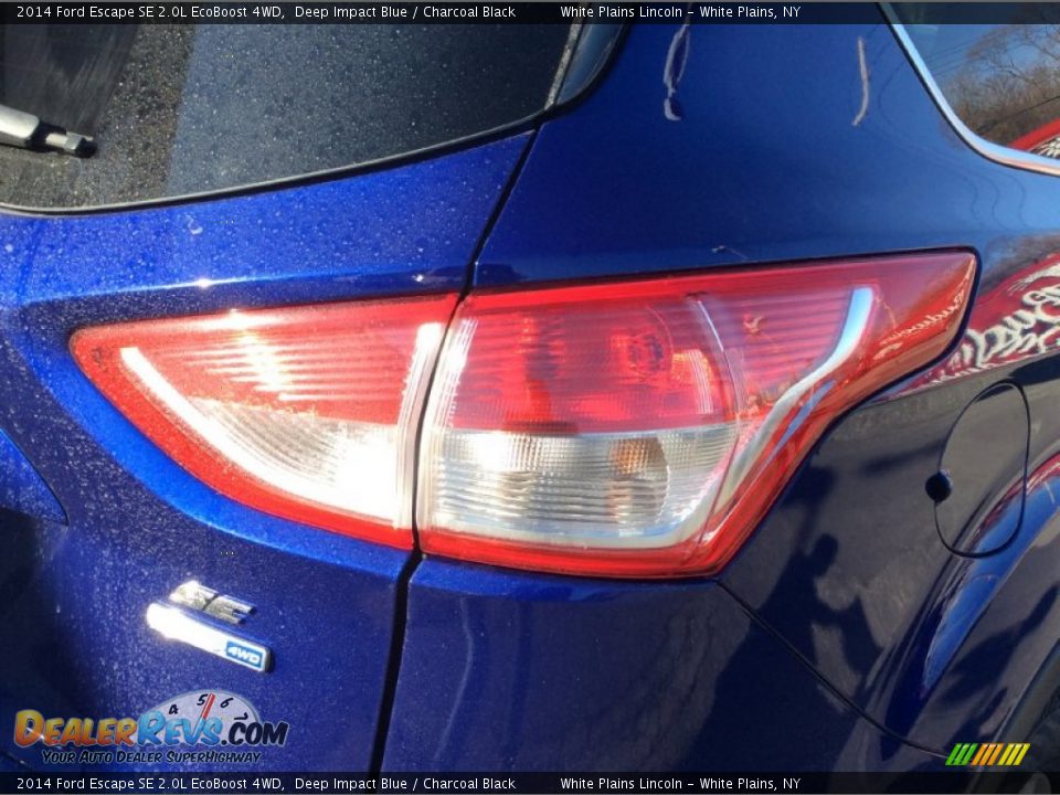 2014 Ford Escape SE 2.0L EcoBoost 4WD Deep Impact Blue / Charcoal Black Photo #22