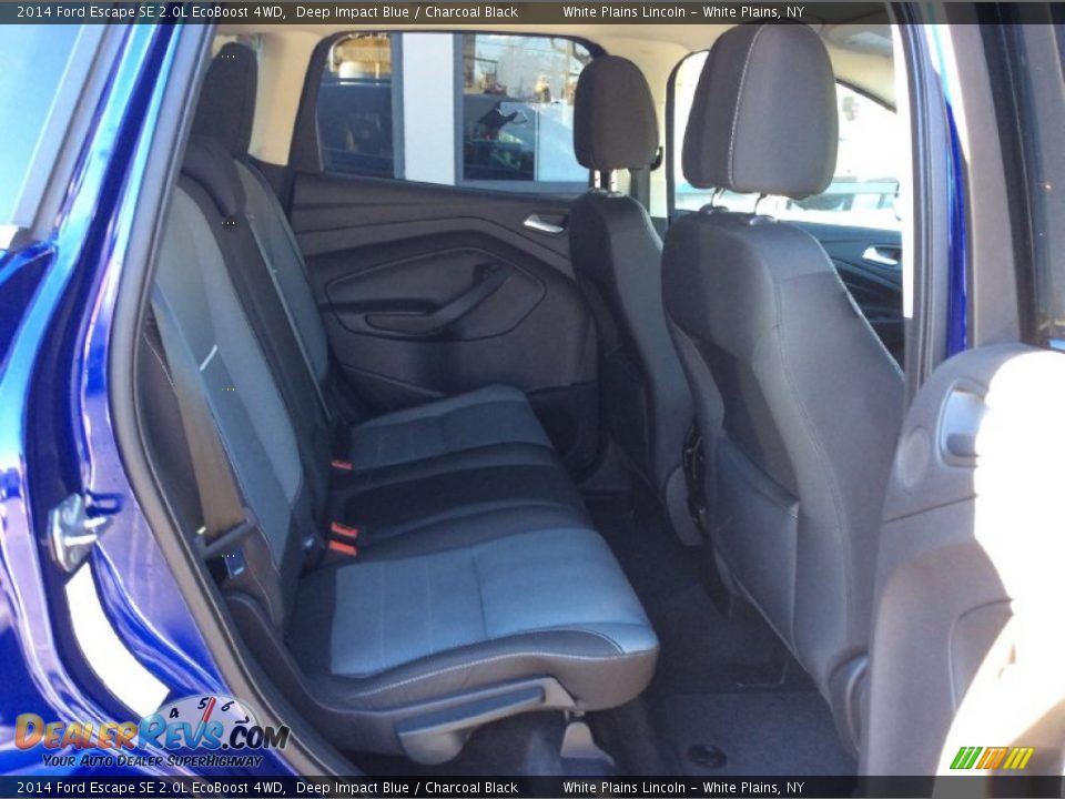 2014 Ford Escape SE 2.0L EcoBoost 4WD Deep Impact Blue / Charcoal Black Photo #23