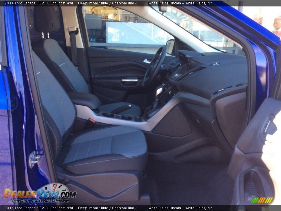 2014 Ford Escape SE 2.0L EcoBoost 4WD Deep Impact Blue / Charcoal Black Photo #26