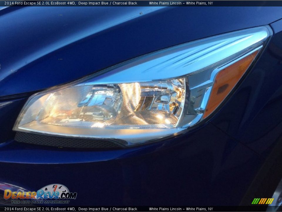 2014 Ford Escape SE 2.0L EcoBoost 4WD Deep Impact Blue / Charcoal Black Photo #30