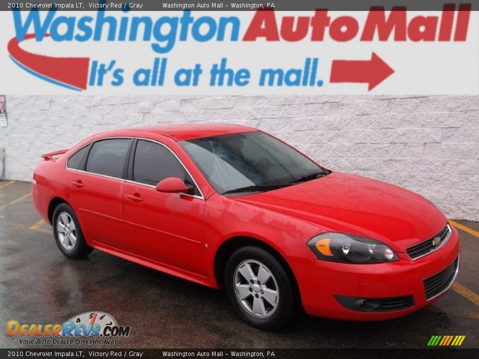 2010 Chevrolet Impala LT Victory Red / Gray Photo #1