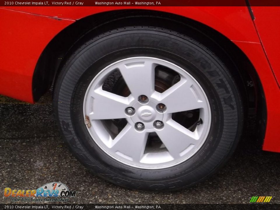 2010 Chevrolet Impala LT Victory Red / Gray Photo #3