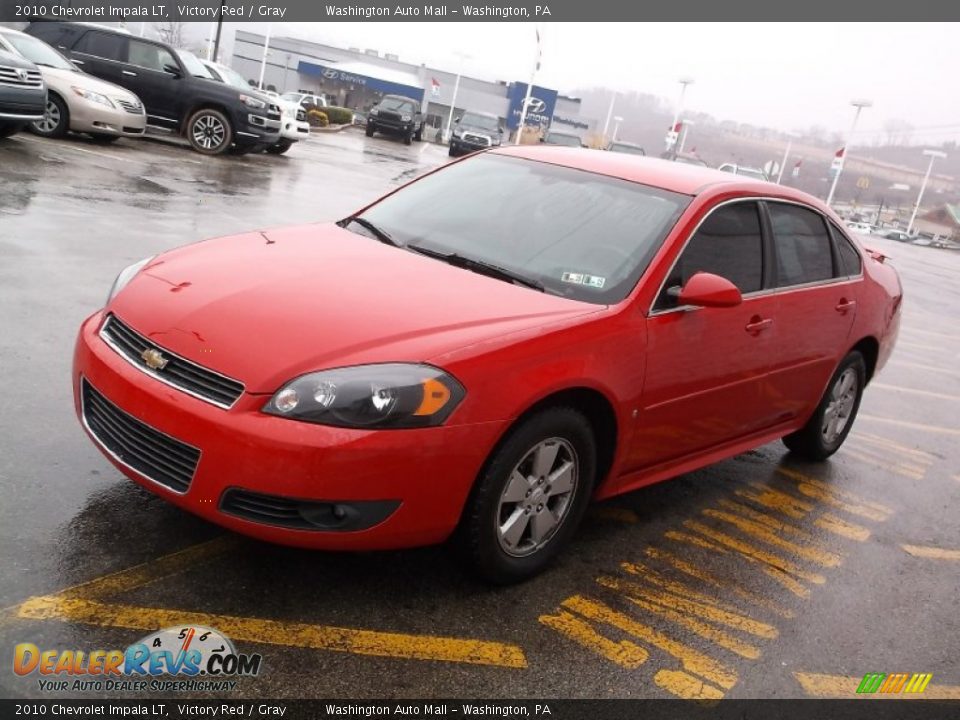 2010 Chevrolet Impala LT Victory Red / Gray Photo #6