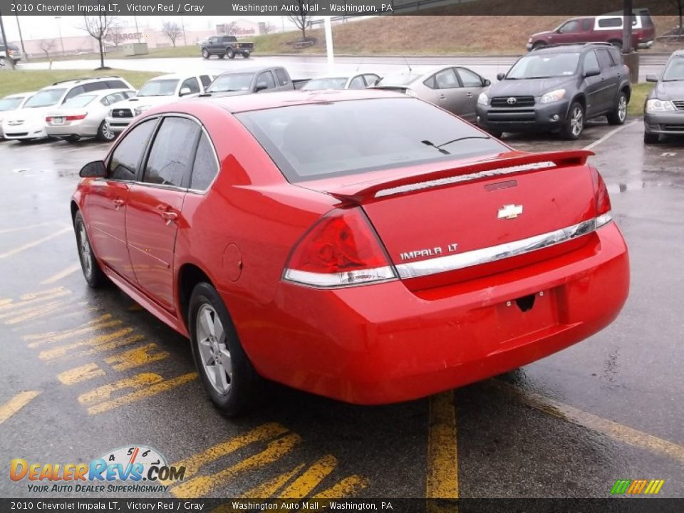 2010 Chevrolet Impala LT Victory Red / Gray Photo #7