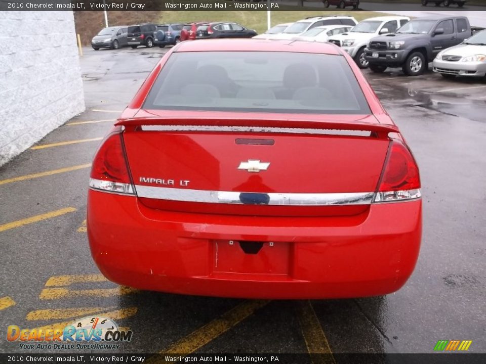 2010 Chevrolet Impala LT Victory Red / Gray Photo #8