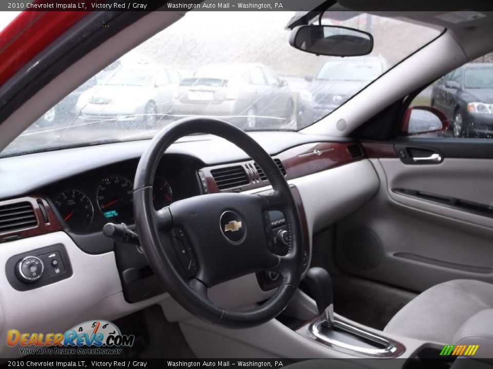 2010 Chevrolet Impala LT Victory Red / Gray Photo #11