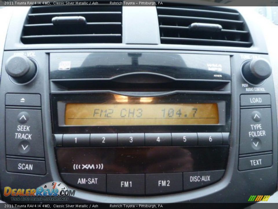 2011 Toyota RAV4 I4 4WD Classic Silver Metallic / Ash Photo #4