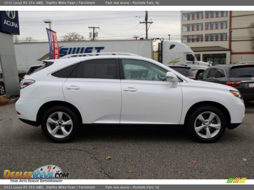 2012 Lexus RX 350 AWD Starfire White Pearl / Parchment Photo #2