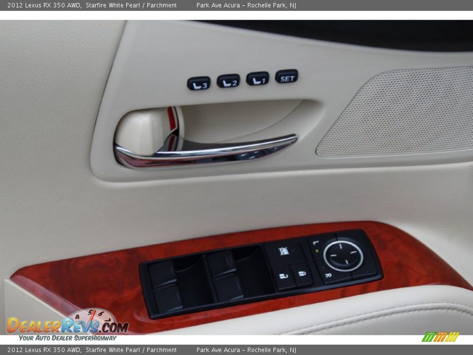 2012 Lexus RX 350 AWD Starfire White Pearl / Parchment Photo #10