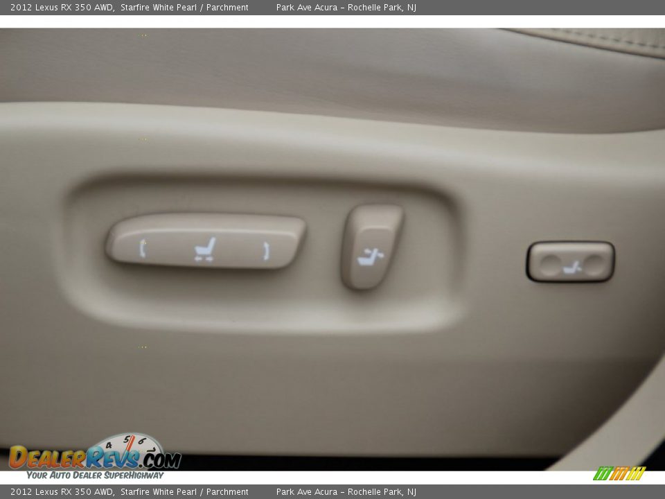 2012 Lexus RX 350 AWD Starfire White Pearl / Parchment Photo #13