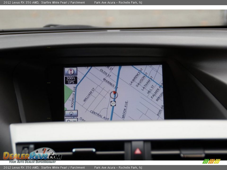 2012 Lexus RX 350 AWD Starfire White Pearl / Parchment Photo #17