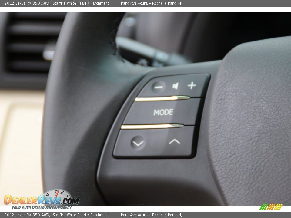 2012 Lexus RX 350 AWD Starfire White Pearl / Parchment Photo #21
