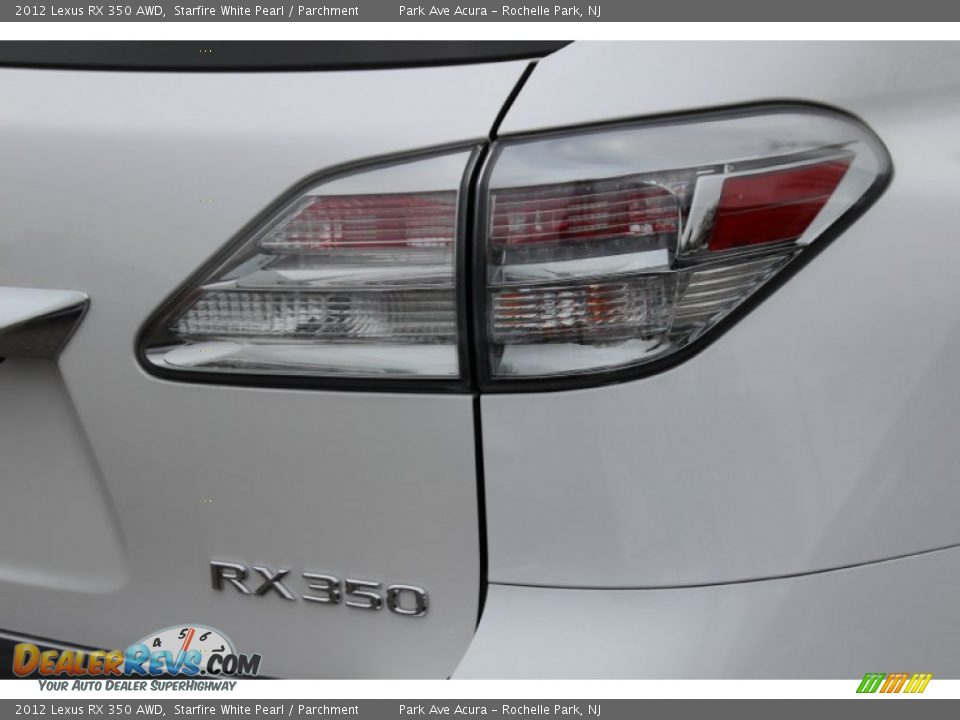 2012 Lexus RX 350 AWD Starfire White Pearl / Parchment Photo #25