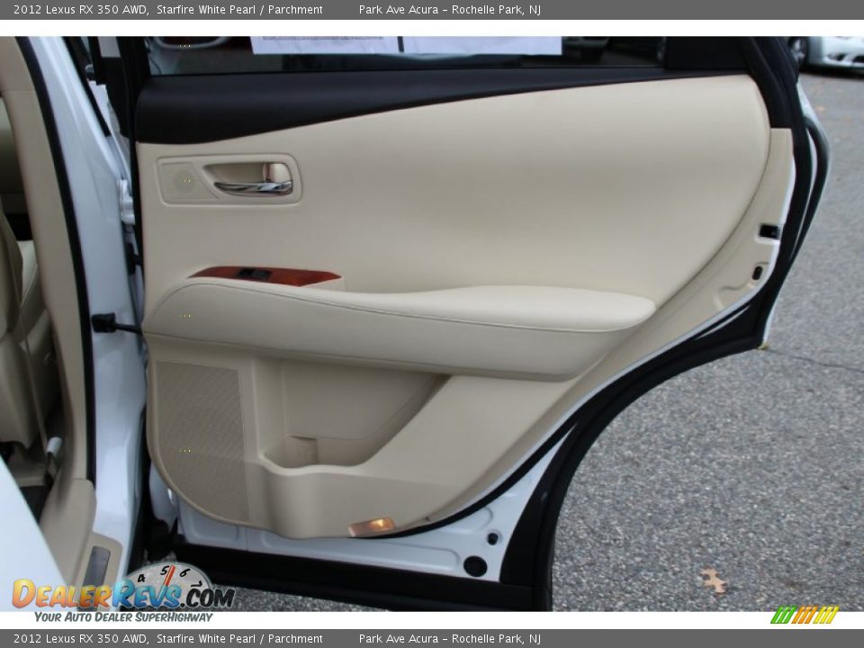2012 Lexus RX 350 AWD Starfire White Pearl / Parchment Photo #26
