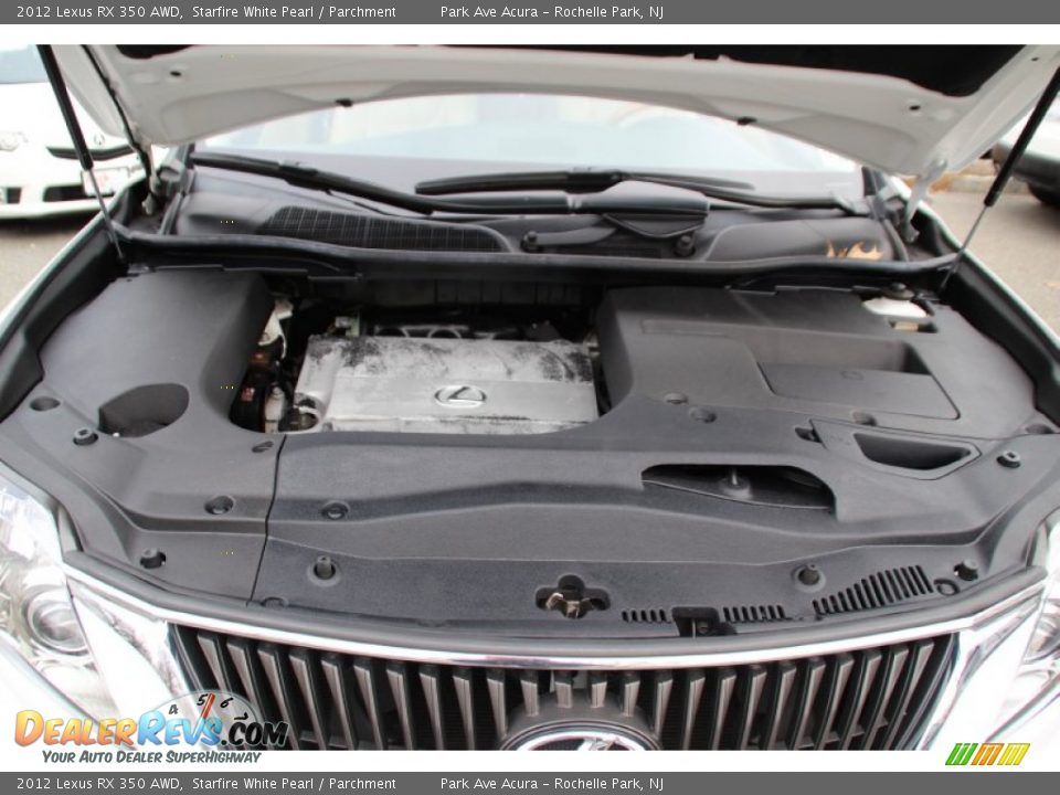 2012 Lexus RX 350 AWD Starfire White Pearl / Parchment Photo #32