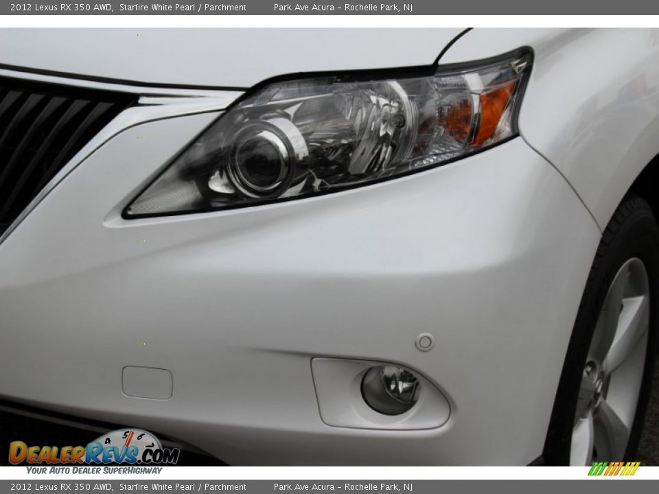 2012 Lexus RX 350 AWD Starfire White Pearl / Parchment Photo #33