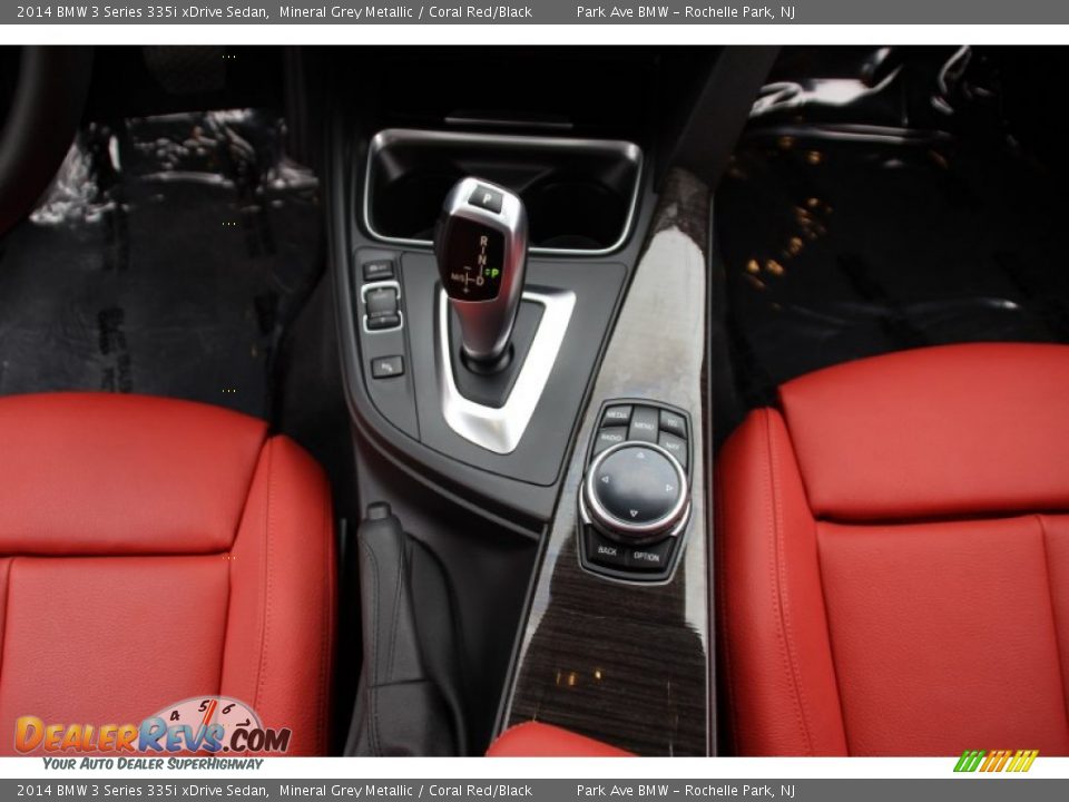 2014 BMW 3 Series 335i xDrive Sedan Mineral Grey Metallic / Coral Red/Black Photo #18