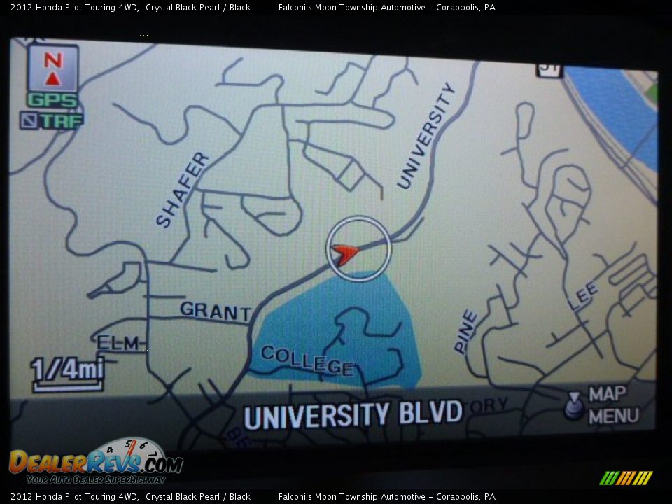 2012 Honda Pilot Touring 4WD Crystal Black Pearl / Black Photo #21