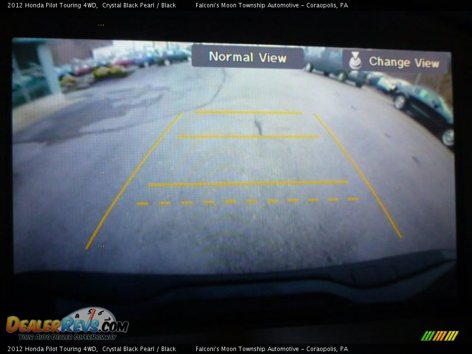 2012 Honda Pilot Touring 4WD Crystal Black Pearl / Black Photo #22