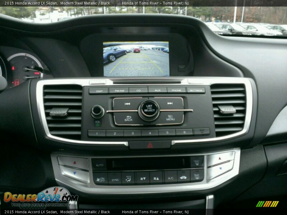 2015 Honda Accord LX Sedan Modern Steel Metallic / Black Photo #5