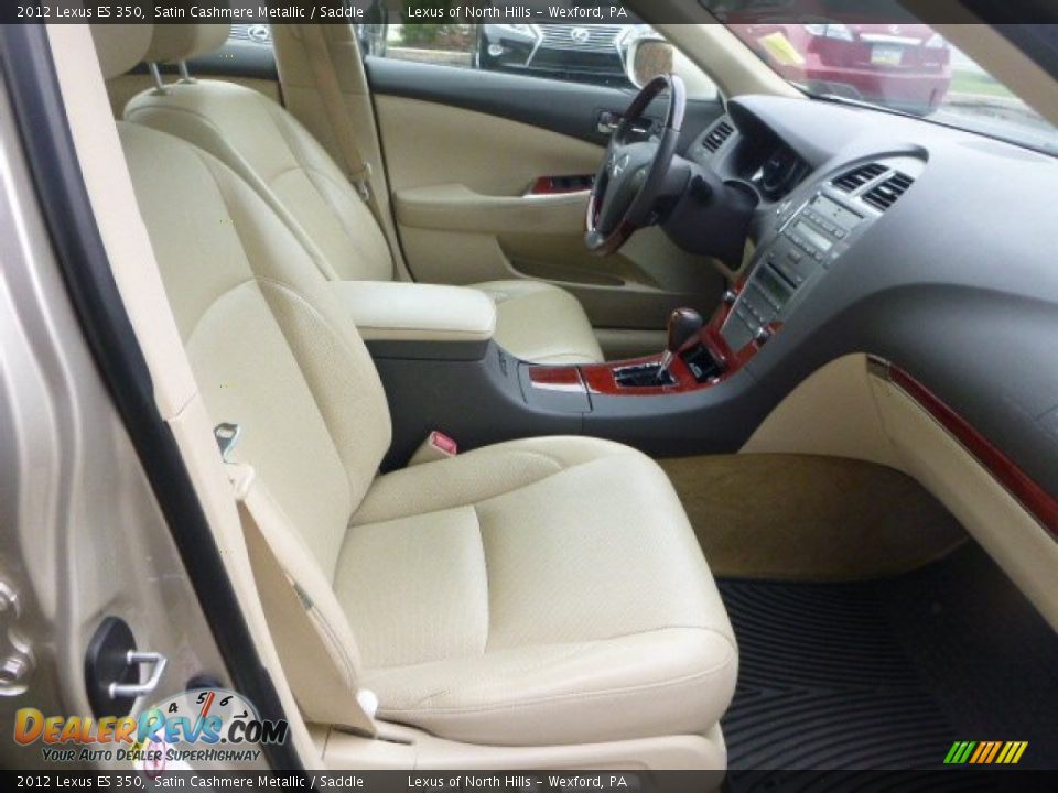 2012 Lexus ES 350 Satin Cashmere Metallic / Saddle Photo #10