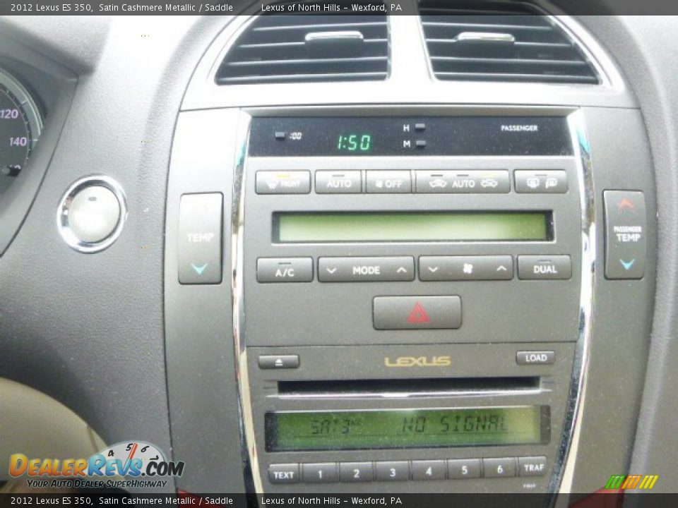 2012 Lexus ES 350 Satin Cashmere Metallic / Saddle Photo #19