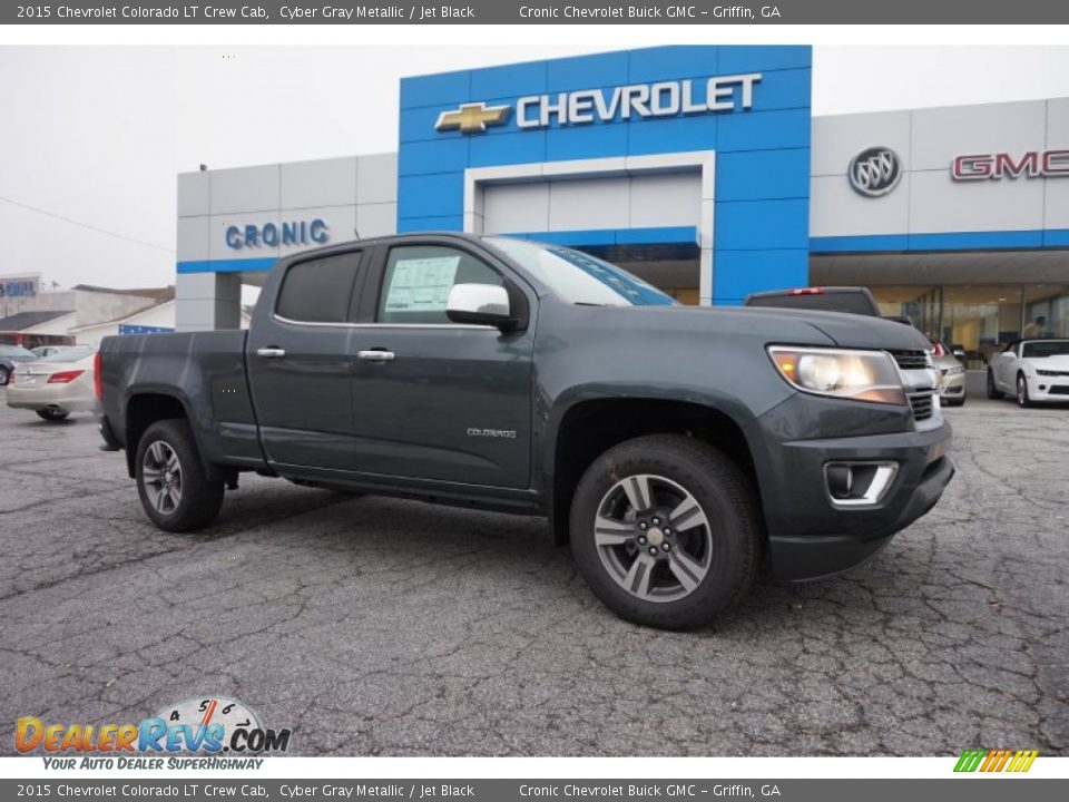 2015 Chevrolet Colorado LT Crew Cab Cyber Gray Metallic / Jet Black Photo #1