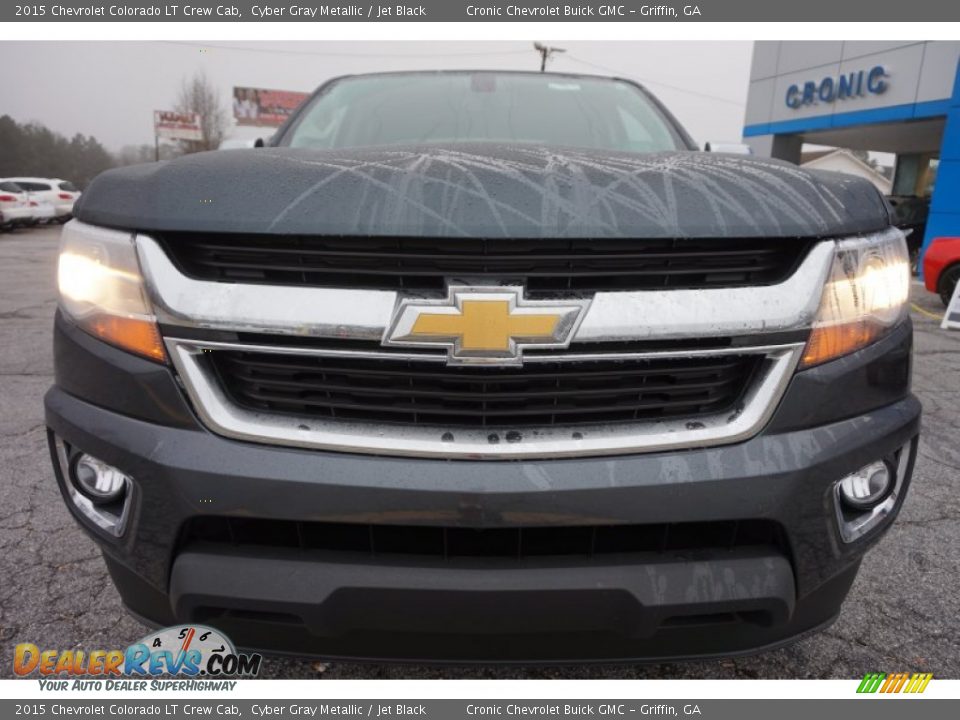 2015 Chevrolet Colorado LT Crew Cab Cyber Gray Metallic / Jet Black Photo #2