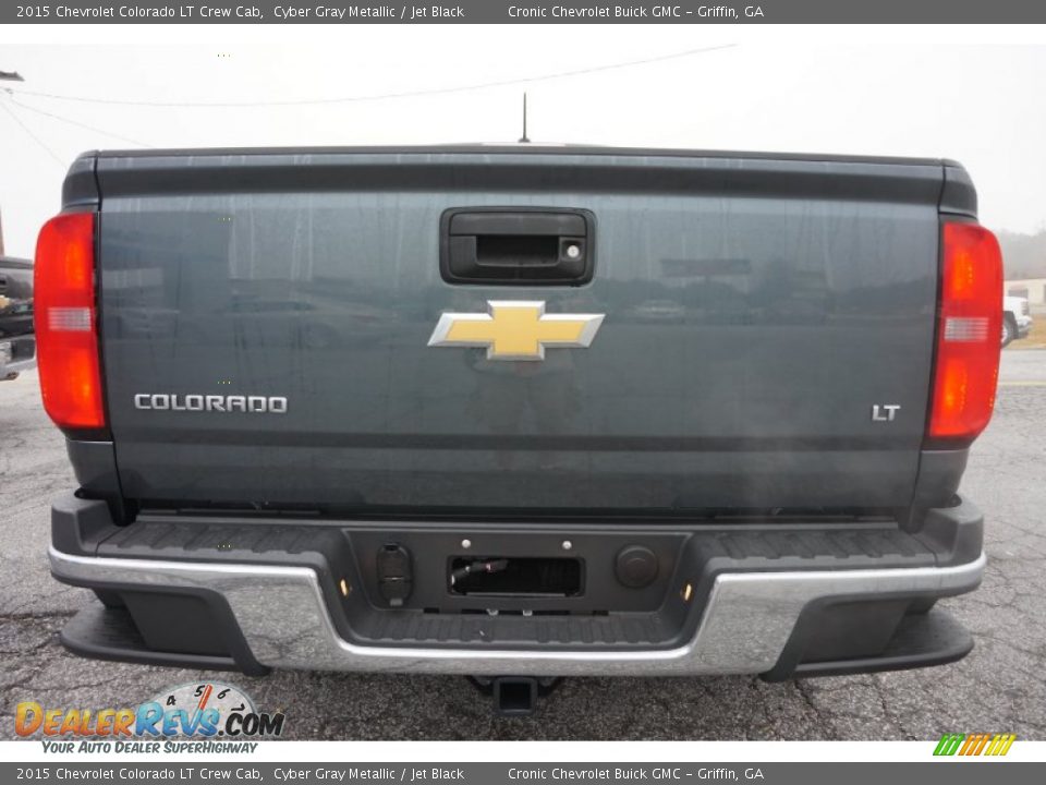 2015 Chevrolet Colorado LT Crew Cab Cyber Gray Metallic / Jet Black Photo #5