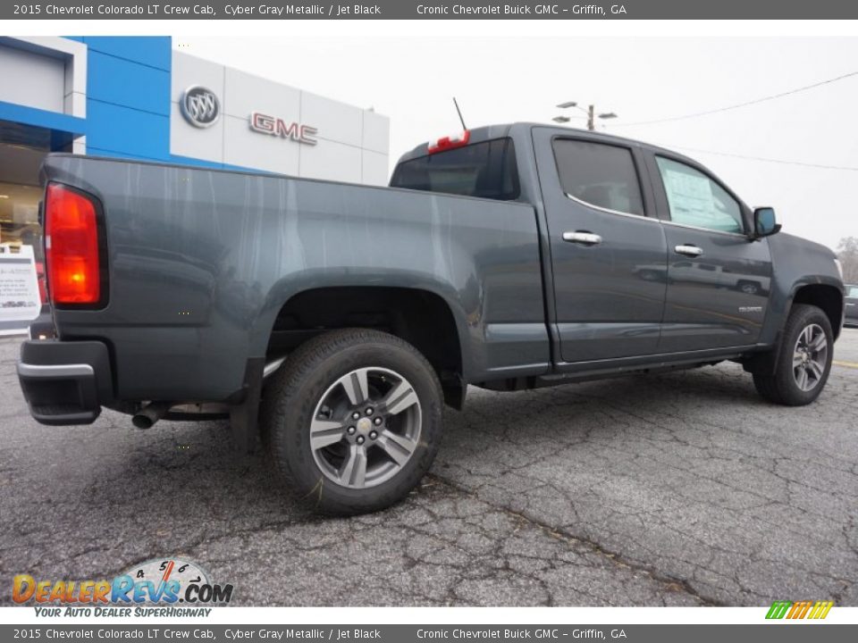2015 Chevrolet Colorado LT Crew Cab Cyber Gray Metallic / Jet Black Photo #6