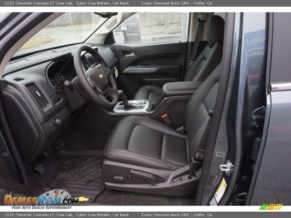 2015 Chevrolet Colorado LT Crew Cab Cyber Gray Metallic / Jet Black Photo #8