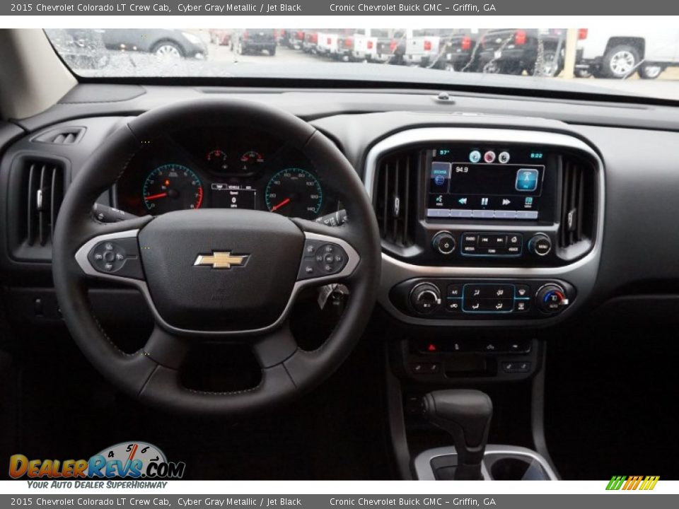 2015 Chevrolet Colorado LT Crew Cab Cyber Gray Metallic / Jet Black Photo #9
