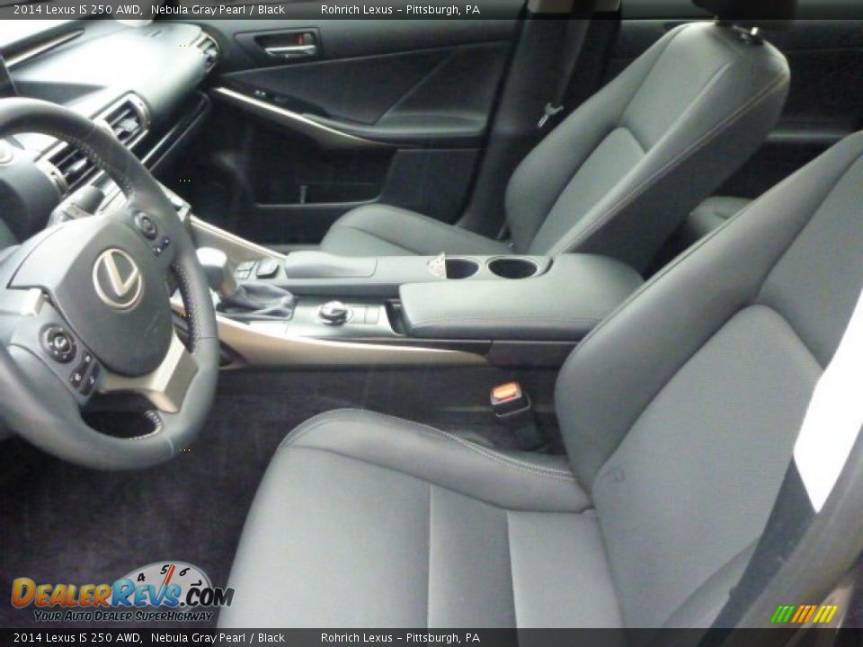 2014 Lexus IS 250 AWD Nebula Gray Pearl / Black Photo #4