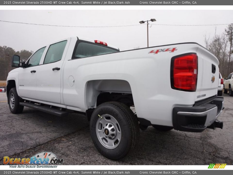 2015 Chevrolet Silverado 2500HD WT Crew Cab 4x4 Summit White / Jet Black/Dark Ash Photo #4