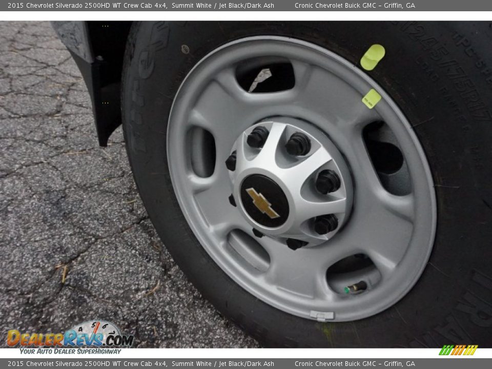 2015 Chevrolet Silverado 2500HD WT Crew Cab 4x4 Summit White / Jet Black/Dark Ash Photo #10