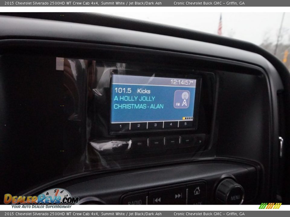 2015 Chevrolet Silverado 2500HD WT Crew Cab 4x4 Summit White / Jet Black/Dark Ash Photo #13