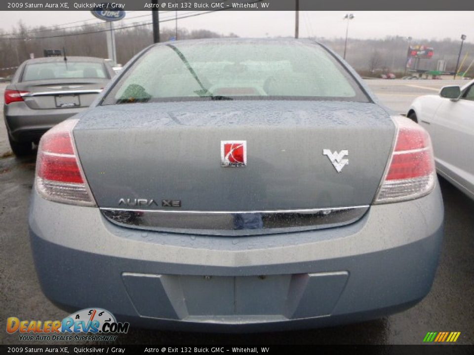 2009 Saturn Aura XE Quicksilver / Gray Photo #3