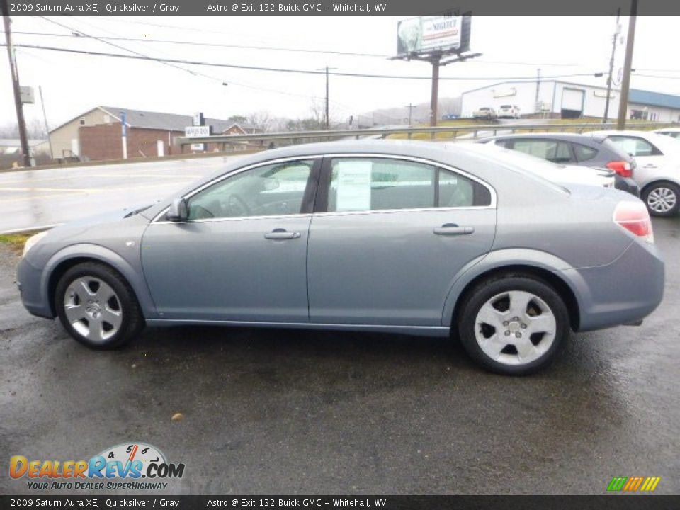 2009 Saturn Aura XE Quicksilver / Gray Photo #5