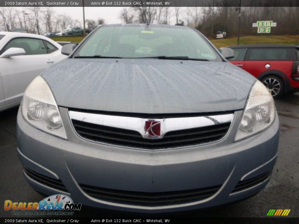 2009 Saturn Aura XE Quicksilver / Gray Photo #7