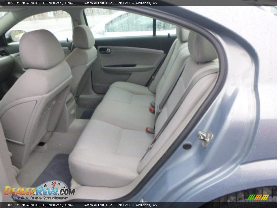 2009 Saturn Aura XE Quicksilver / Gray Photo #12