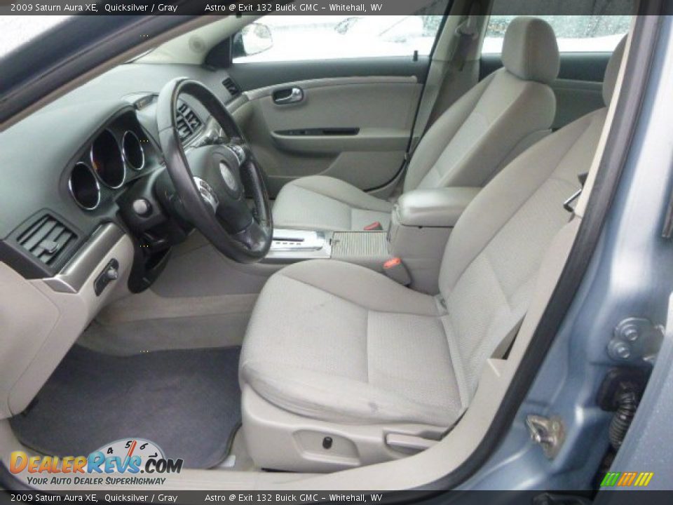 2009 Saturn Aura XE Quicksilver / Gray Photo #15