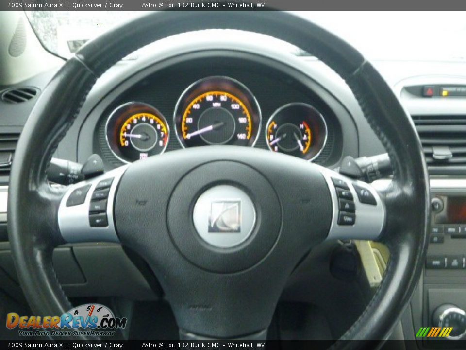 2009 Saturn Aura XE Quicksilver / Gray Photo #20