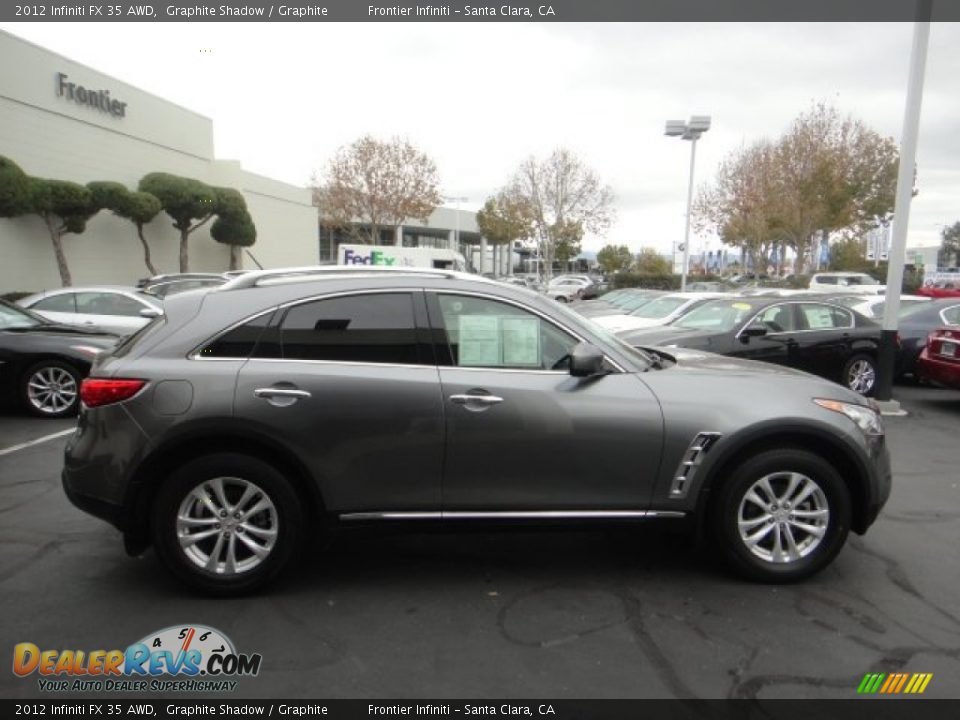 2012 Infiniti FX 35 AWD Graphite Shadow / Graphite Photo #4